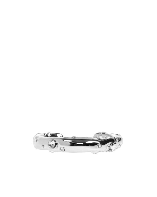 Dries Van Noten White Open Bracelet