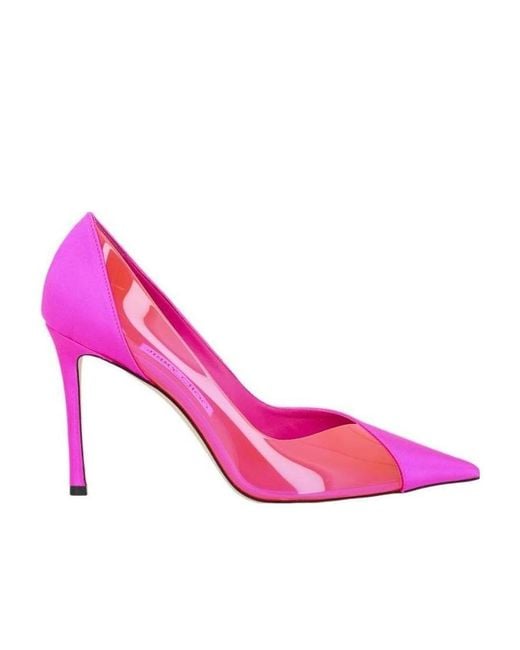 Jimmy Choo Pink Cass 95Mm Pumps