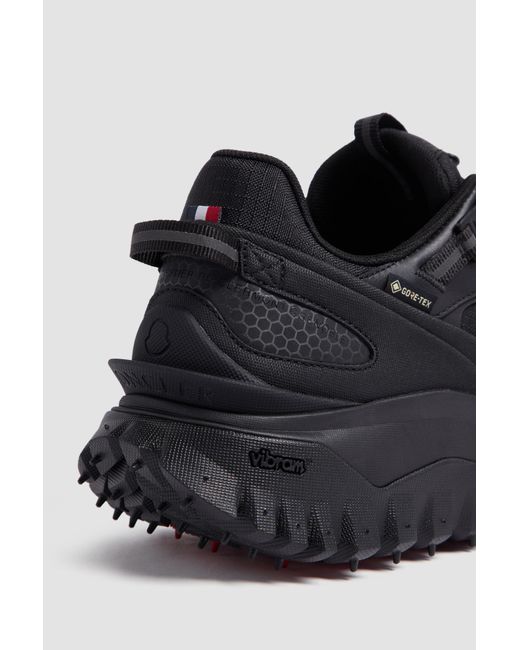 Moncler Black Trailgrip Gtx Lace-Up Sneakers for men