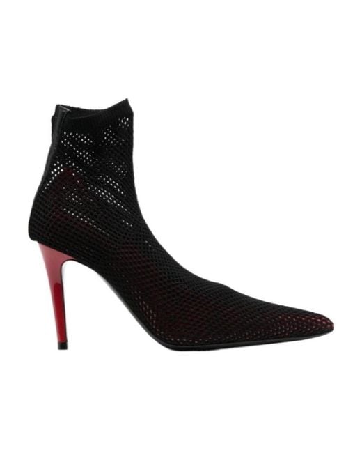 Loewe Black Logo High Heels