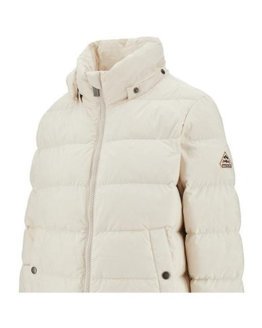Pyrenex White Long-Sleeved Down Jacket