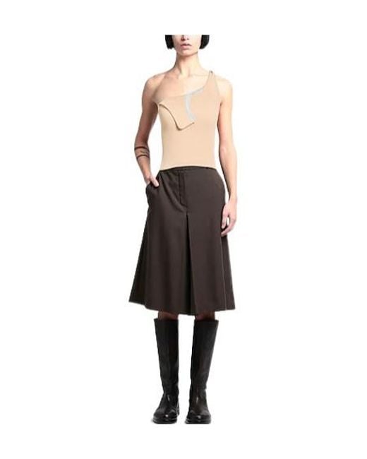 Jacquemus Natural One Shoulder Top