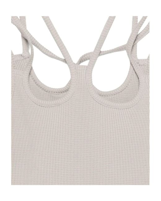 AVAVAV White Doris Multi-Strap Mini Dress