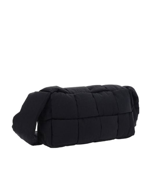 Bottega Veneta Black Cassette Medium Shoulder Bag for men