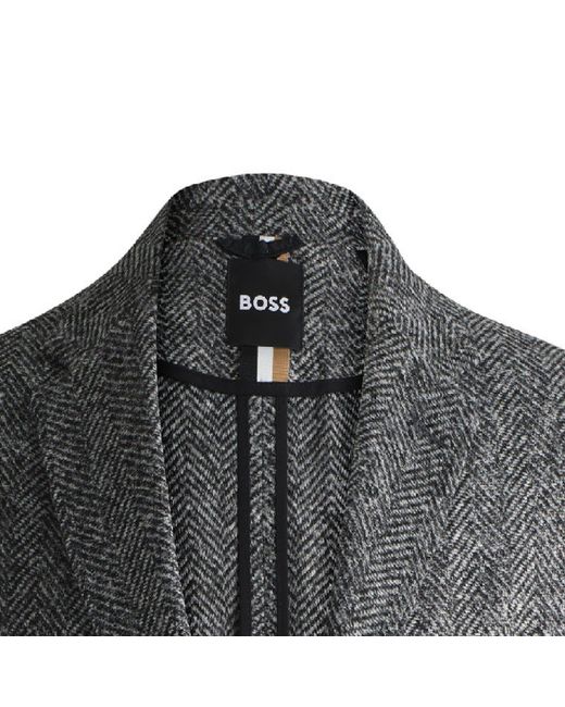 Boss Black Single-Breasted Blazer for men