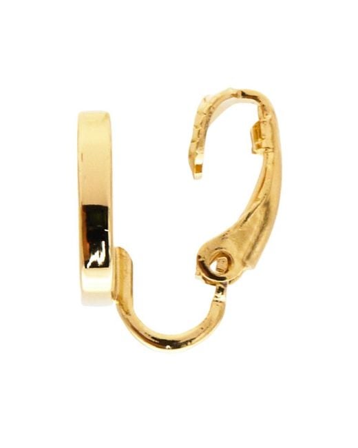 Ferragamo Metallic Geometric Earrings