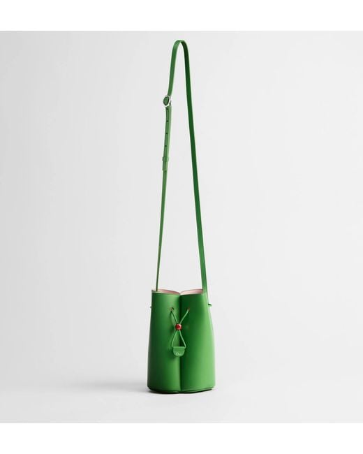 Dior Green Petit Trèfle Mini Bucket Bag