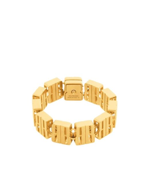 Balenciaga Metallic Nano Link Bracelet