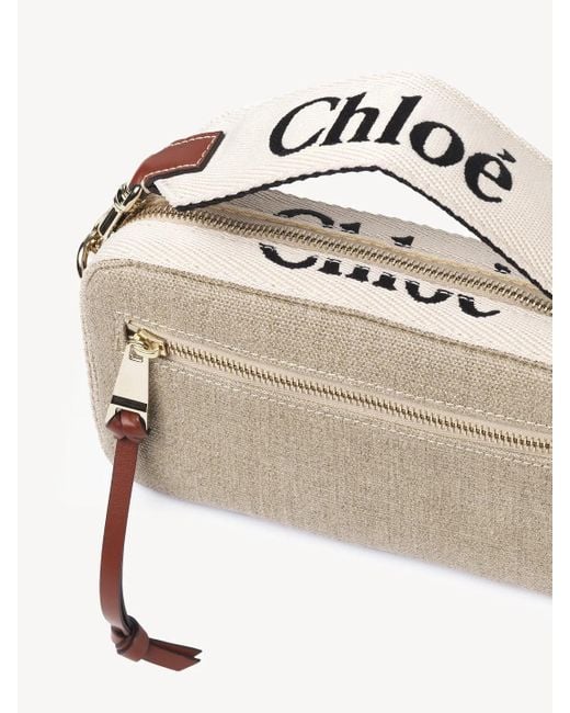 Chloé White Logo Wallet