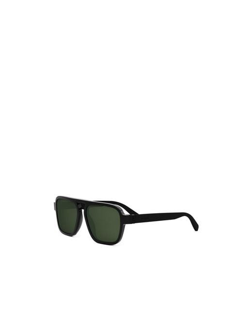 BVLGARI Green Bulgari Square Frame Sunglasses for men