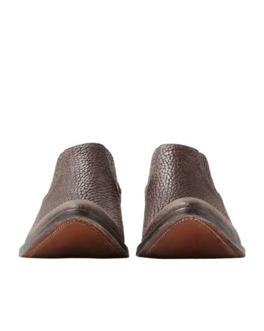 Versace Brown Textured Heel Ankle Boots for men
