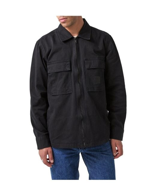 Boss Black Full Zip Overshirt for men