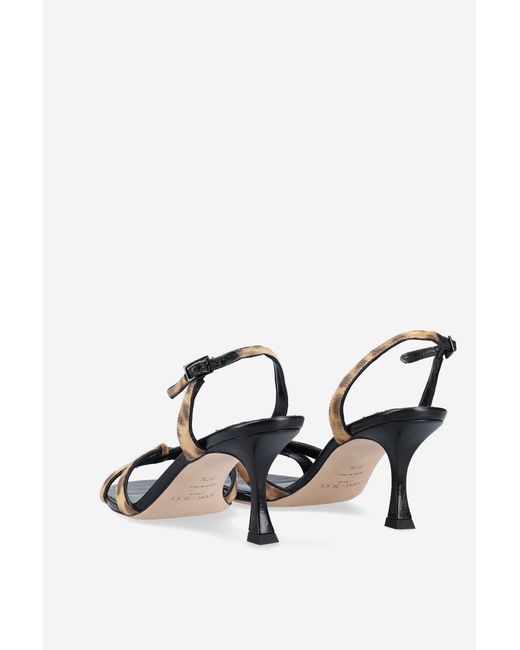 Jimmy Choo Metallic Elsy 70 High-Heeled Sandals