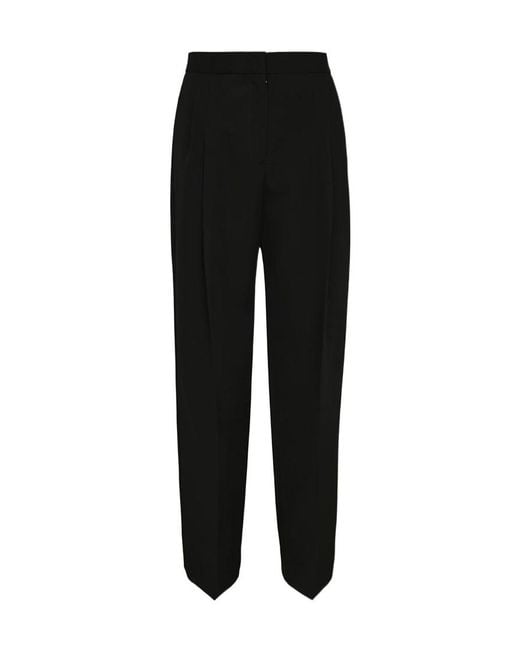 Jil Sander Black Straight-Leg Casual Trousers