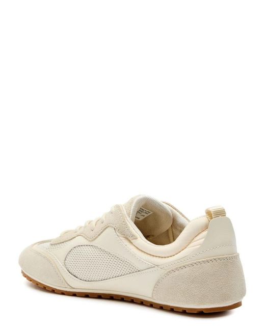 Tory Burch White Field Panelled Suede Sneakers