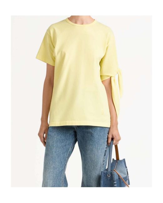 J.W. Anderson Yellow Short-Sleeved T-Shirt