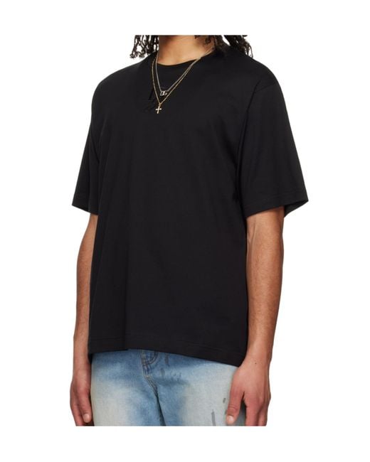 Dolce & Gabbana Black T-Shirts And Polos for men