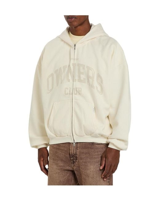 Represent Natural Casual Hooded Sweatshirt for men