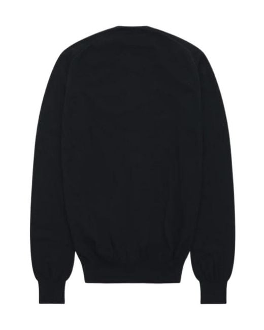 COMME DES GARÇONS PLAY Blue Heart-Patterned Crew-Neck Cardigan for men