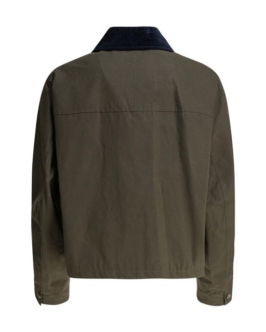 A.P.C. Green Long-Sleeved Jacket