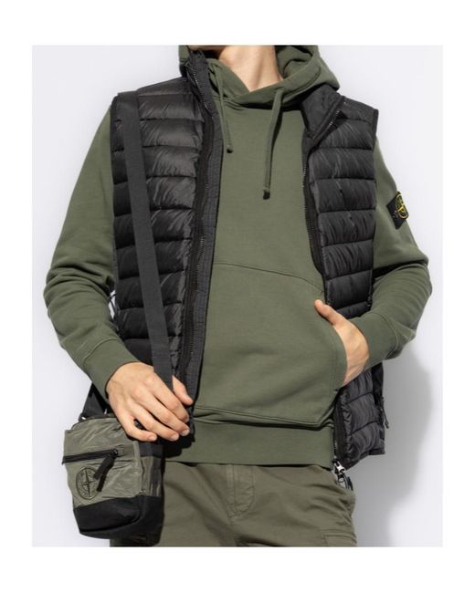 Stone Island Black Vests for men