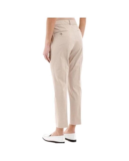 Weekend by Maxmara Natural Belt Loop Casual Pants