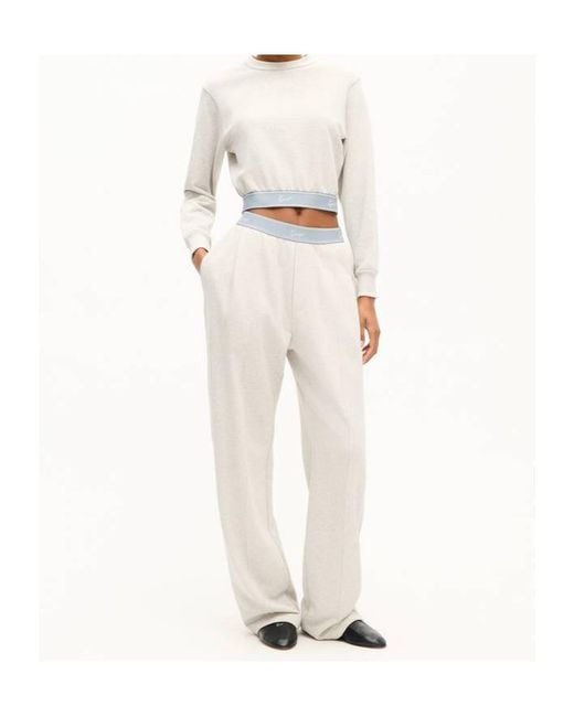 KENZO White Signature' Elasticated Pants