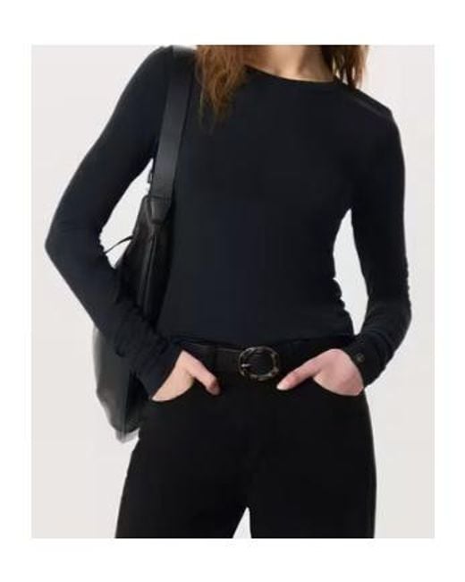Rag & Bone Black Long-Sleeved T-Shirt