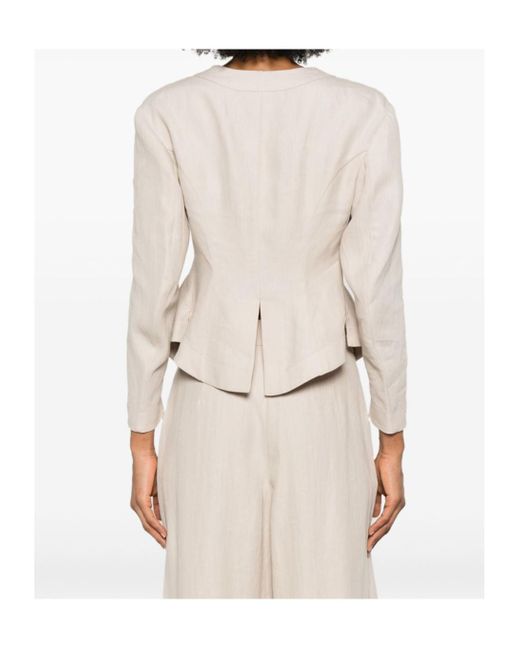 Giorgio Armani Natural Linen Jacket