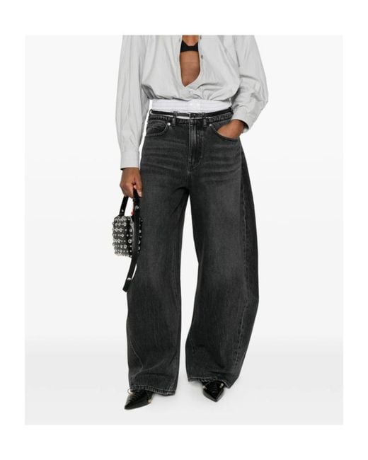 Alexander Wang Black Belt Loop Jeans