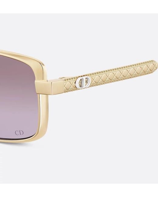 Dior White Eyewear Rectangular Frame Sunglasses for men