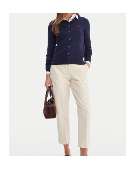 Polo Ralph Lauren Blue Button Cardigan
