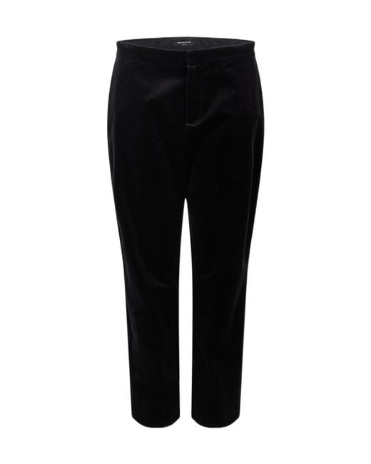 Fabiana Filippi Black Straight-Leg Casual Pants