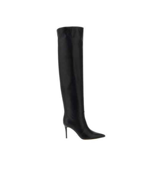 Gianvito Rossi Black Pointed-Toe Boots