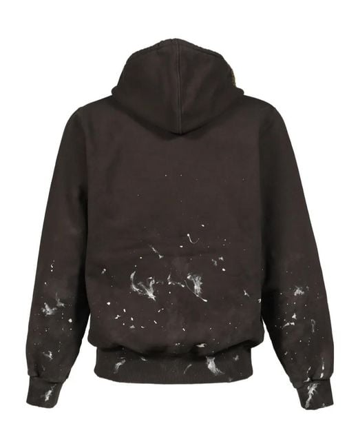 Doublet Gray Moss Grown Embroidery Long-Sleeve Hoodie for men