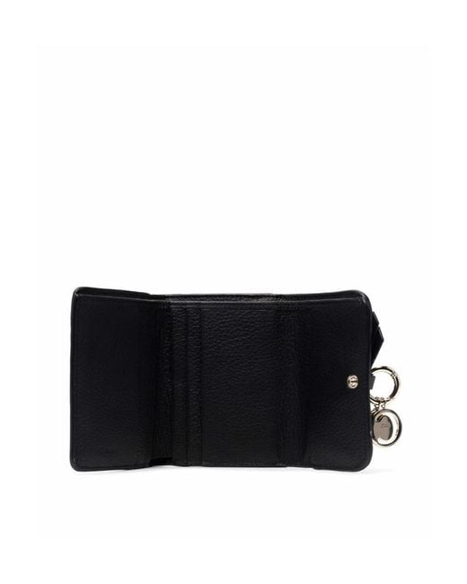 Chloé Black Chloé Alphabet Tri-Fold Wallet