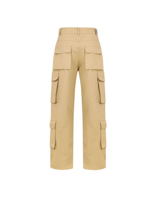 Represent Natural Loose Cargo Pants for men
