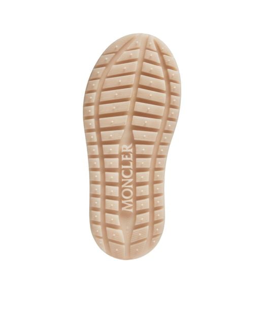 Moncler Pink Gaia Pull Ankle Boots