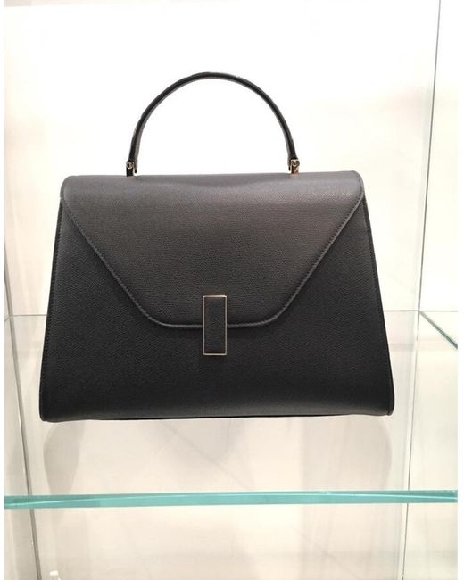 Valextra Black Oversized Envelope Tote