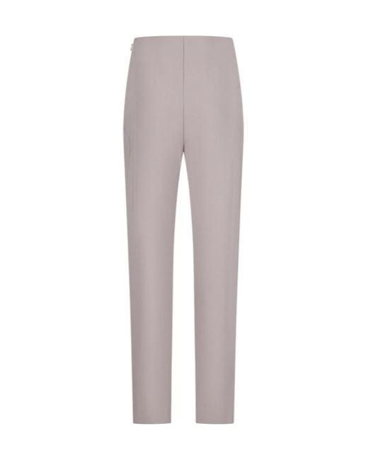 Jil Sander Gray Side-Zip Leggings