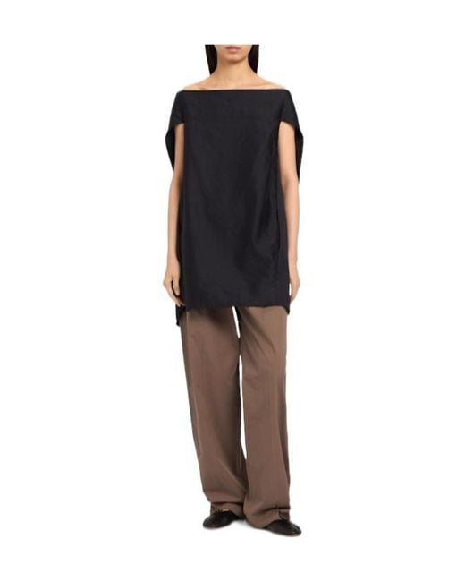 The Row Black Pallenberg Heavy Rustic Top