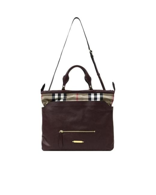 Burberry Multicolor Logo Handbag