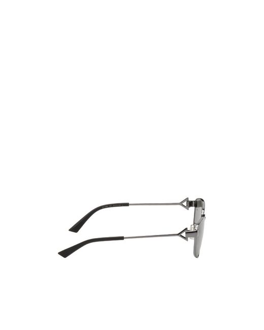 Bottega Veneta Metallic Logo Sunglasses for men