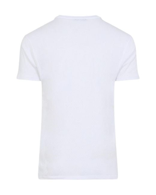 Tom Ford White Short Sleeved Crewneck T-Shirt for men