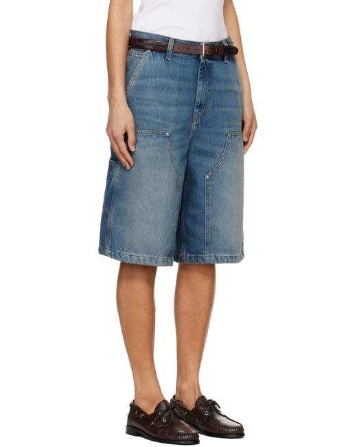 Carhartt Blue W' Nixon Double Knee Short