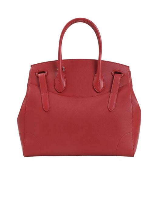 Ralph Lauren Red Ricky Shoulder Bag
