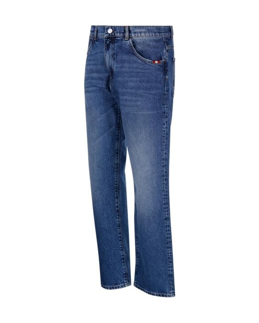 AMISH Blue James Loose-Fit Jeans for men