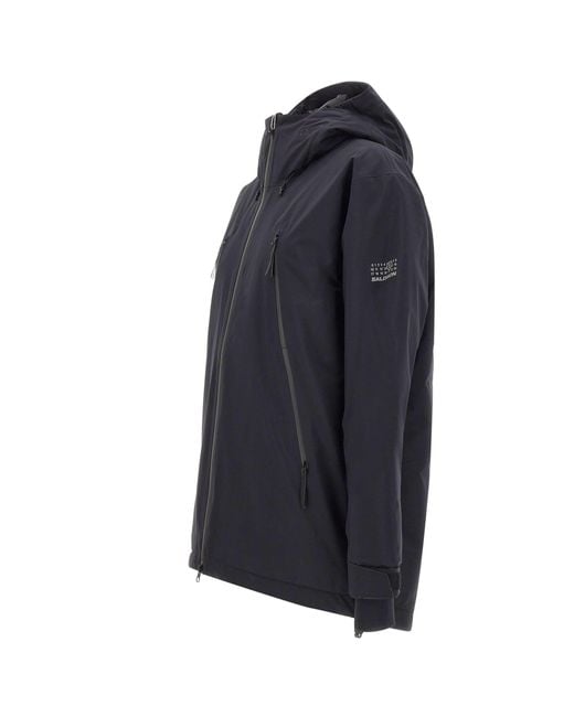 MM6 MAISON MARGIELA X SALOMON Blue Zipped Drawstring Jacket