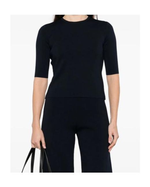 Max Mara Black Short-Sleeved T-Shirt
