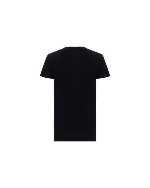 Moschino Black Logo-Detail Short-Sleeved T-Shirt